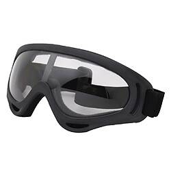 Lunettes D'équitation Extérieures Lunettes De Moto Impact Lunettes De Ski Transparent