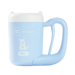 Tasse De Nettoyage De Pattes De Chien Doux Doux Pour Animaux De Compagnie 360 ??degrés Nettoyant Silicone Bleu