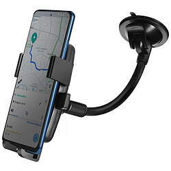 Jaym Support Voiture pour Smartphone avec Fixation Ventouse et Grille de Ventilation Noir