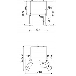 Avis Smeg Réfrigérateur 4 portes FQ60BDF