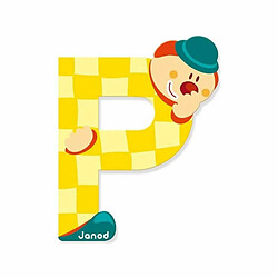 Lettre de l'alphabet Clown P - Janod