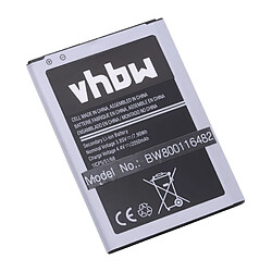 vhbw Li-Ion batterie 2000mAh (3.85V) pour téléphone portable mobil smartphone comme Samsung EB-BJ120CBEGWW, EB-BJ120CBU, GH43-04560A 