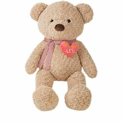 BigBuy Kids Ours en peluche Old Coeur 115 cm