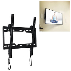 Wewoo Support KT2267 de fixation murale pour téléviseur LCD à angle vertical réglable de 26 à 55 pouces avec cordon de serrage