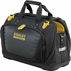 Stanley Fmst1-80146 Sac À Outils Gamme Fatmax - Base Rigide Étanche -600 deniers - Nombreuses Poches - Sangles d'Épaules Détachables - 4 Compartiments