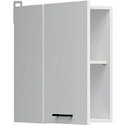 Acheter Tbs JUNONA Meuble haut 40 cm - 1 Porte - Blanc brillant