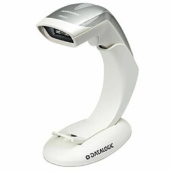 Datalogic Heron HD3430 Handheld bar code reader 1D/2D Laser Blanc - Lecteurs de code barres (1D/2D, Laser, Aztec Code,Data Matrix,MaxiCode,Micro QR Code,QR Code, Avec fil, RS 232 + USB + décodeur d'interface clavier, Blanc) 