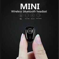 GUPBOO Tiny Invisible Wireless Noise Canceling Headphones Casque Bluetooth Casque mains libres Casque TWS avec micro