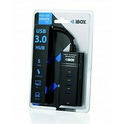 Hub USB Ibox IUH3FB Noir