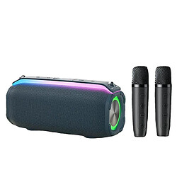 Yonis Enceinte Bluetooth Portative 20W Smart TWS Double Micro Qualité Sonore HD Enceinte Bluetooth Portable 20W TWS Son HD Micro Double Bleu YONIS