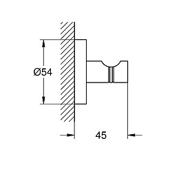 Grohe Patère murale Essentials