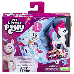 Hasbro Figurine petit pégase Zipp Storm Magie des marques de beauté My little poney Hasbro F5249 - Figurine petit pégase Zipp Storm Magie des marques de beauté My little poney