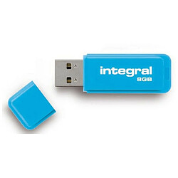 Clé USB INTEGRAL NEON BLEU 8 GB