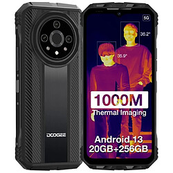 Telephone portable incassable DOOGEE V31 GT 6.58"FHD+ 20Go+256Go batterie 10800mAh-66W Smartphone débloqué 50MP+24MP+8MP - Noir