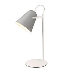 Luminaire Center Lampe de table de bureau moderne gris