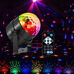 Avis 1x Disco Party Lights Strobe LED DJ Ball Activé Par Le Son Ampoule Dance Lamp