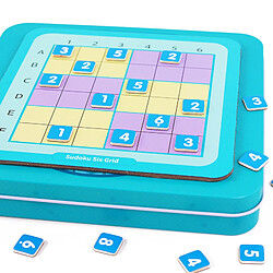 Universal Jeu de chiffres pour enfants Echecs Neuf Carrés Puzzle Sudoku Remplissage Magnétique Chiffres Puzzle Bois Jouets pour enfants | Puzzles 