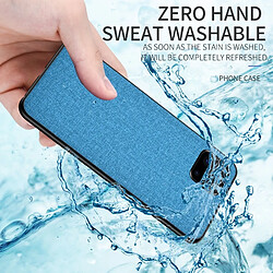 Acheter Wewoo Coque Rigide antichoc PC + TPU Texture Textile pour iPhone 11 Pro Gris