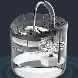 Universal Fontaine automatique d'eau pour chat avec robinet, distributeur d'eau pour chien, bol de boisson transparent pour chat et animal de compagnie pas cher