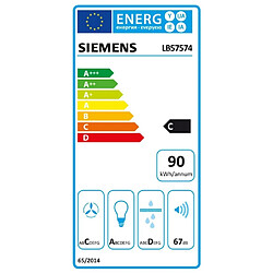 Groupe filtrant 52cm - lb57574 - SIEMENS