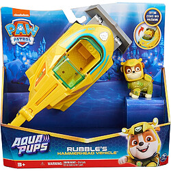 Spin Master Paw Patrol Pat' Patrouille Aqua Pups - Voiture et Figurine Ruben 