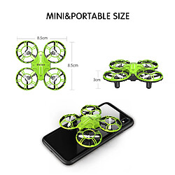 Avis Universal E016H Mini Altitude Maintenance Mode sans tête 8 minutes Temps de vol 2.4 G RC Drone Quadcopter RTF RC Helicopter pour enfants avec S9HW H49 | RC Helicopter(Vert)