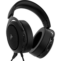 Corsair HS60 Haptic Micro Casque USB 2.0 Filaire Réduction du Bruit Microphone Noir