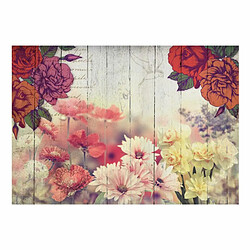 Paris Prix Papier Peint Vintage Flowers 105 x 150 cm