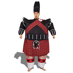 Totalcadeau Déguisement de garde écossais gonflable costume avec chapeau