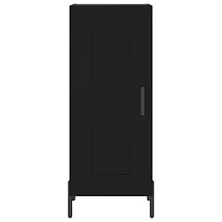 Acheter vidaXL Buffet Noir 34,5x34x90 cm Bois d'ingénierie