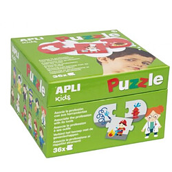 Apli Agipa Puzzle Trio Professions et leur outil