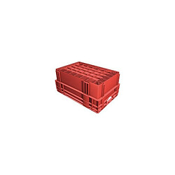 Fp Bac rangement DTK 600x400x210 mm rouge (Par 2)