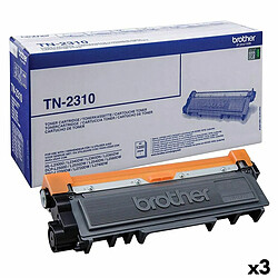 Toner original Brother L-2300D, 2340DW, 2360DN, 2365DW, 2540, 2700 Noir (3 Unités) 