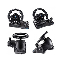 Avis Volant pédales et Levier de vitesse de jeu Vidéo PRO Race Pro GE 550 compatible Xbox Séries X|S PS3 PS4 PC SUBSONIC + Casque SPIRIT