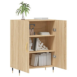 Acheter Maison Chic Buffet,Meuble de Rangement,commode pour salon,Cuisine chêne sonoma 69,5x34x90 cm bois d'ingénierie -MN21247