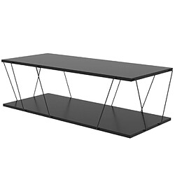 Toilinux Table basse Labranda - Gris Anthracite