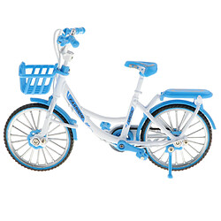 Échelle 1:10 Alliage Diecast Bike Modèle Artisanat Vélo Jouet Ciel Bleu