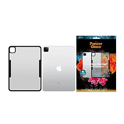 panzerglass coque transparent ipad 11" 2018/20 /21 anttibacterial noir