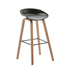 Tabouret Thai Natura Noir 50 x 83 x 46 cm 