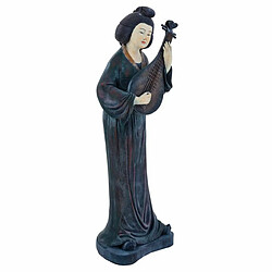 Figurine Décorative Alexandra House Living Polyrésine Oriental Musique 16 x 60 x 21 cm 