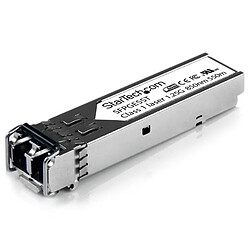 StarTech.com Module transceiver SFP Mini-GBIC à fibre optique multimode LC Gigabit, DDM - Compatible Cisco SFP-GE-S - 550 m