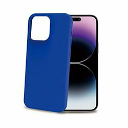 Protection pour téléphone portable iPhone 15 Pro Max Celly Bleu 