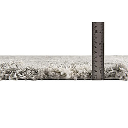 Hadorn Tapis shaggy 305x80 gris Lachen Fence pas cher