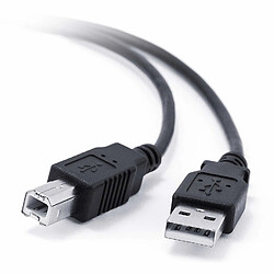 INECK® 3m câble USB A / B | câble pour imprimante | 3m (mètres) | noir