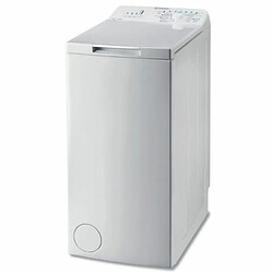 Lave-linge top 6kg 1200 tours/min - btwl6230fr/n - INDESIT indesit - lave-linge top 40cm 6kg 1200t d blanc - btwl6230fr/n