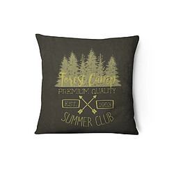 Homemania Housse de coussin en velours Forest - L. 43 x l. 43 cm - Vert Home Mania - Housse de coussin en velours Forest - L. 43 x l. 43 cm - Vert - Design