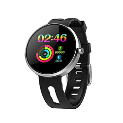 Wewoo Montre connectée DM78 Plus Smartwatch Bluetooth avec écran IPS de 1,22 pouceIP68 étanchePodomètre d'assistance / Cardio / Moniteur de tension artérielle / de sommeilCompatible Android et iOS Noir