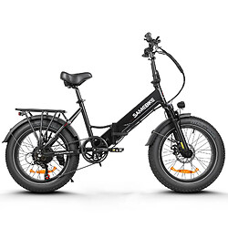 Avis Vélo Électrique SAMEBIKE LOTDM200-II - Moteur 500W Batterie 48V13Ah Autonomie 40KM Freins à Disque Mécaniques - Noir