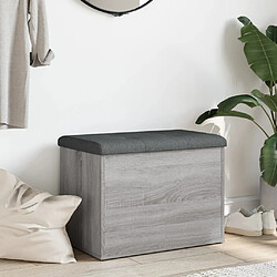 Avis Maison Chic Banc de rangement | Meuble de rangement d'Entrée | Coffres d'Intérieur sonoma gris 62x42x45 cm bois d'ingénierie -MN78450