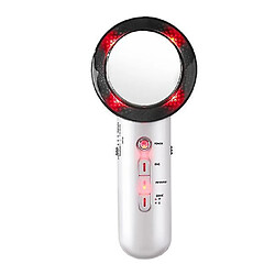 Chrono Appareil Minceur Anti-cellulite 3 en 1,Ultrasonic Infrarouge Dispositif de Beauté Anti-cellulite de Thérapie LED EMS(Blanc)